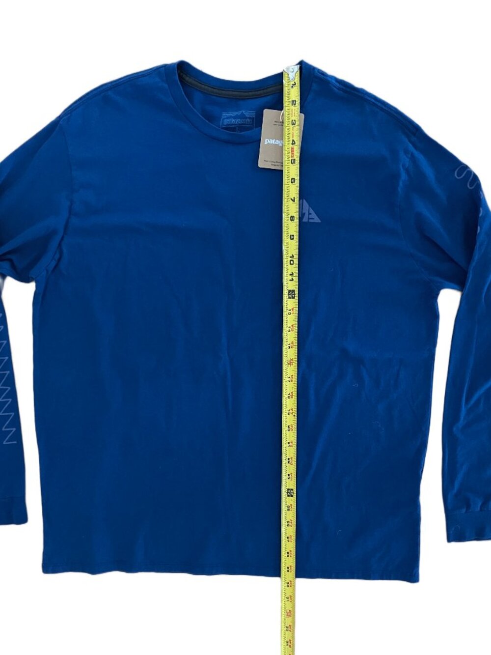 Patagonia men's Driftways Long Sleeve T-Shirts Size L & XL Blue NWT - Picture 14 of 14